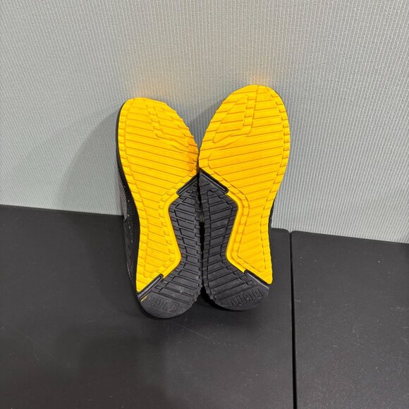 Puma Gray & Black Sneakers With Yellow Sole Womens US 7C SoftFoam - Picture 9 of 12